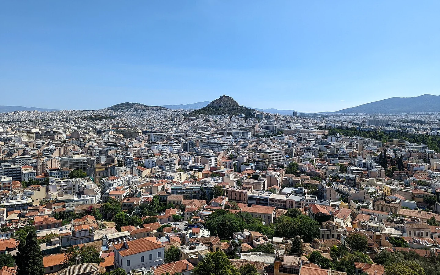 Panorama di Atene