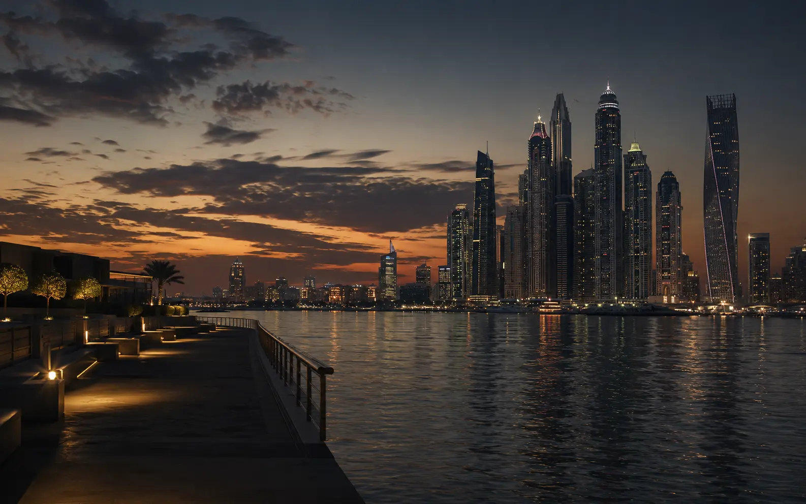 Panorama di Dubai