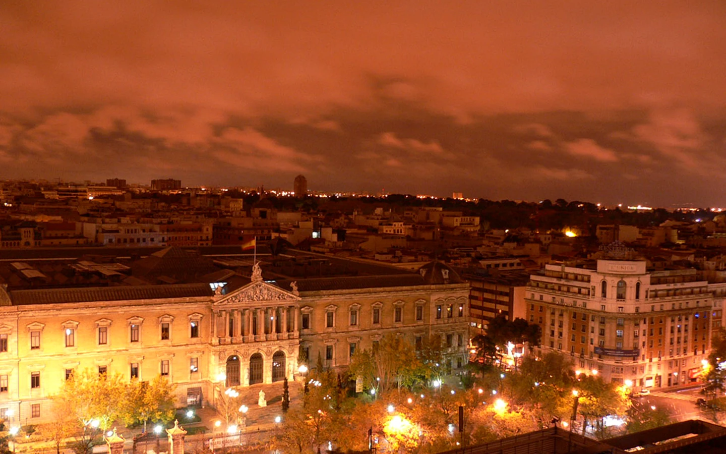 Panorama di Madrid